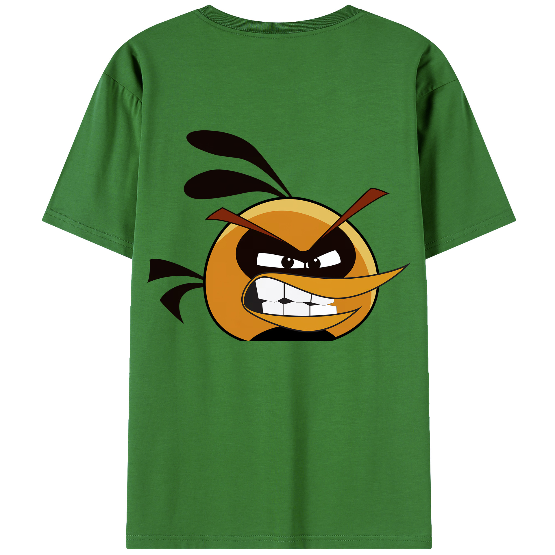 （画像用） Angry Birds アングリーバード レディース半袖Tシャツ(バックプリント)
